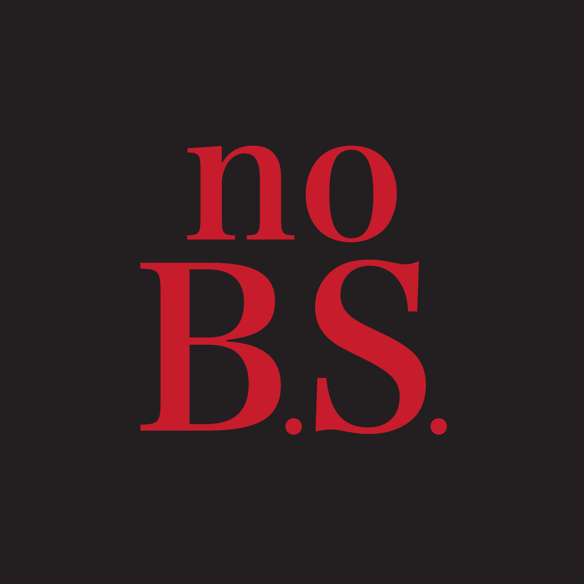 No B.S.